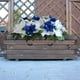 thumbnail image 3 of Decoración del hogar, decoración de habitaciones, decoración de paredes. El arreglo floral en forma de silla de montar de las lápidas del cementerio se utiliza para la decoración de tumbas. Anillo dec, 3 of 3