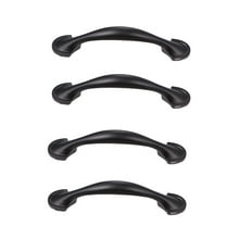 4 Pcs Door Handle Door Knob Dresser Handle Black Drawer Pulls Drawer Knob Cabinet Handle