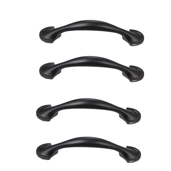 4 Pcs Door Handle Door Knob Dresser Handle Black Drawer Pulls Drawer Knob Cabinet Handle