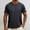 Dark Gray, variant on Men's Ultra-Soft Viscose Bamboo Cotton Cooling T-Shirt, Crew Neck Short Sleeve Casual Lounge Dressy Undershirt Tee Big and Tall Size M-5XL White