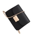 thumbnail image 4 of Bolso cuadrado de mujer Cuero de PU Bolso de mano para mujer Cadena Bolso de un solo hombro para mujer Negro Noticed AP1593-00B, 4 of 7