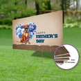 thumbnail image 3 of Rhodesian Ridgeback Proud Dad Happy Father's Day Yard Sign Ridgebacks Dog Lover Gifts Outdoor Home Lawn Garden Porch Decor - 02008, 3 of 5