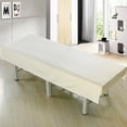 thumbnail image 4 of Mantel de universal, cama , paño plana para salón de cosméticos, Hotel Beige Gloria Cubierta de mesa de masaje impermeable, 4 of 9