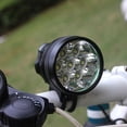 thumbnail image 4 of súper brillante 10500 lúmenes 7 LED faro de bicicleta, faro delantero de bicicleta recargable, linterna de faro, para todas las bicicletas, ciclismo, camping al aire libre, 4 of 5