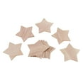 thumbnail image 4 of Paquete de 50 Piezas BLESIY Adornos navideños colgantes de dijes de madera natural, 4 of 7