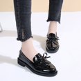 thumbnail image 3 of Rimocy Black Patent Leather Women's Loafers Platform Slip on Shoes for Women 2024 Spring British Tassel Casual Flats Shoes Woman, 3 of 6