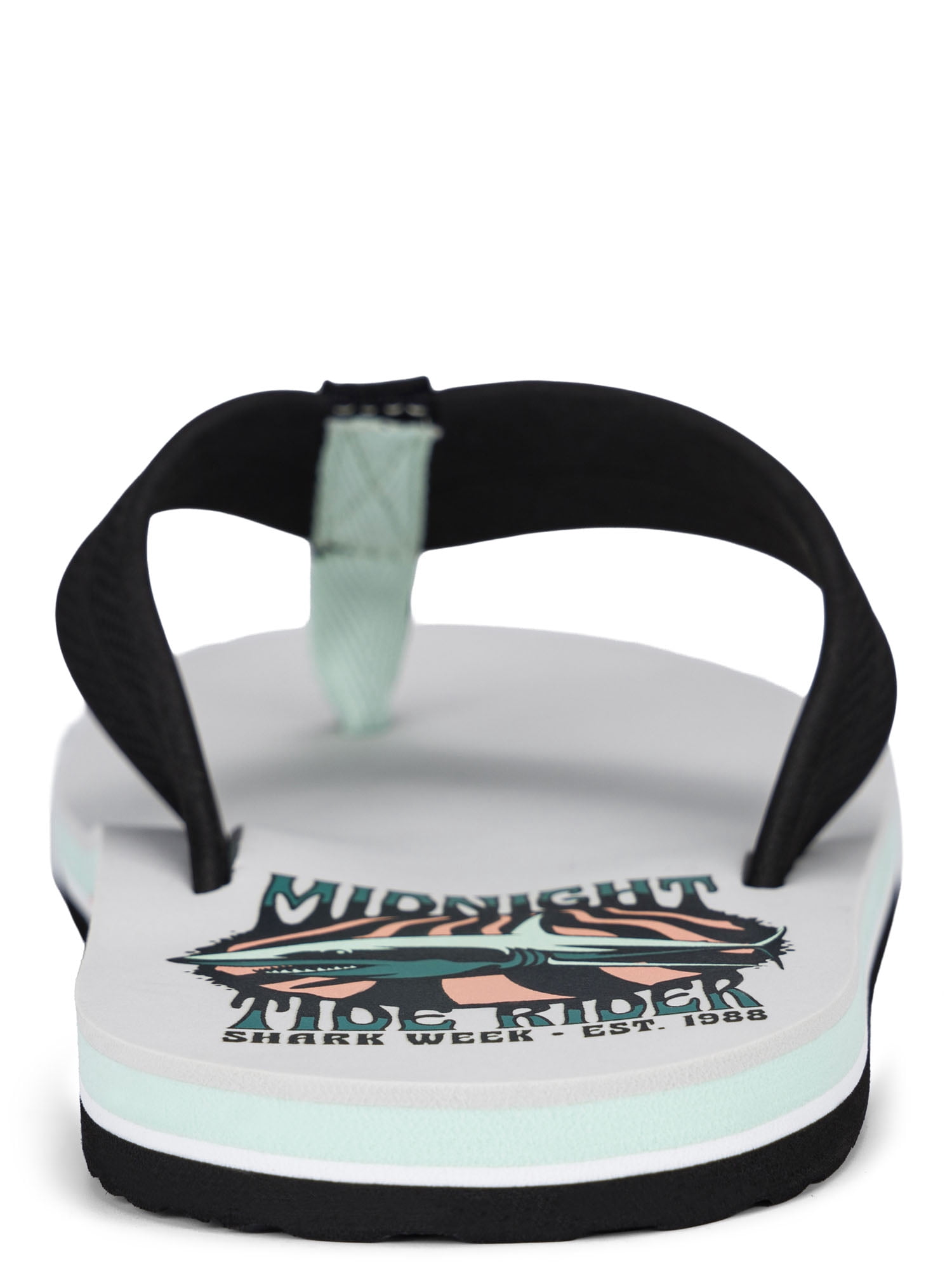 Rugged Shark Men's Shark Week Flip Flops