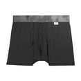 thumbnail image 4 of Bóxer Zaga para Hombre, Largo Microfibra Negro Gris 2 Piezas Talla EG, 4 of 4