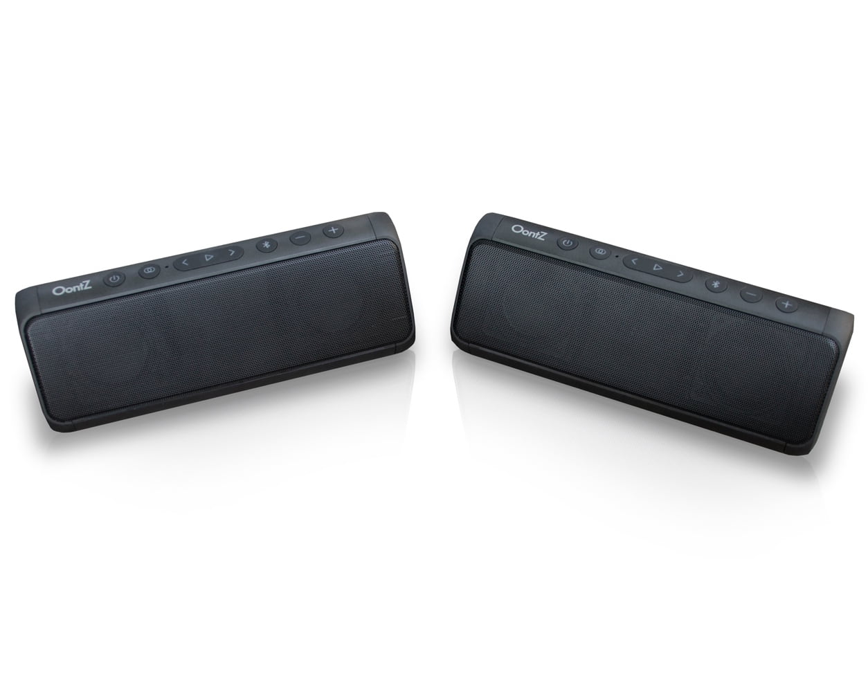 OontZ Angle 3 Pro Dual Waterproof Portable Bluetooth Speaker, Black