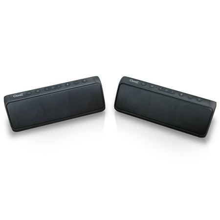 OontZ Angle 3 PRO Dual Edition Bluetooth Speaker, Two Speaker Edition, 21-Watts, Exceptional Sound & Bass, 100ft Wireless Range, Waterproof