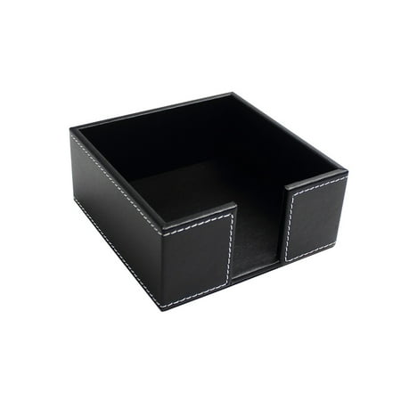 Techinal PU Leather Square Cocktail Napkin Holder Tissue Box Paper ...