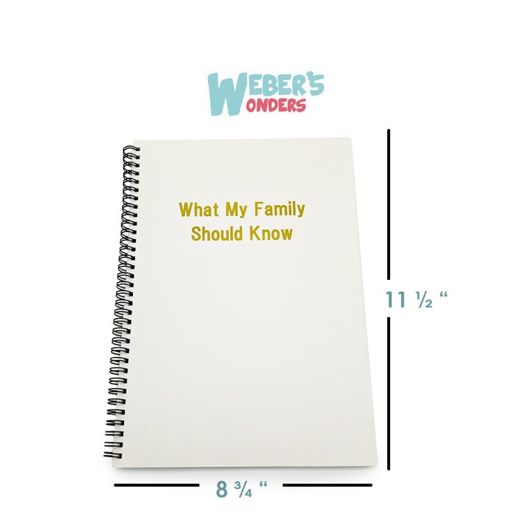 When I Die Book: What to do When I'm Gone, End of Life Planner, Beneficiary  Information About my Belongings Record Book