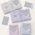 thumbnail image 7 of Photocard Binder 3 Inch Photocard Holder Book, Cute Mini Photo Album Portable Binder Photo Card Album for Photo Card Collection, 40 Pockets (Pink), 7 of 7