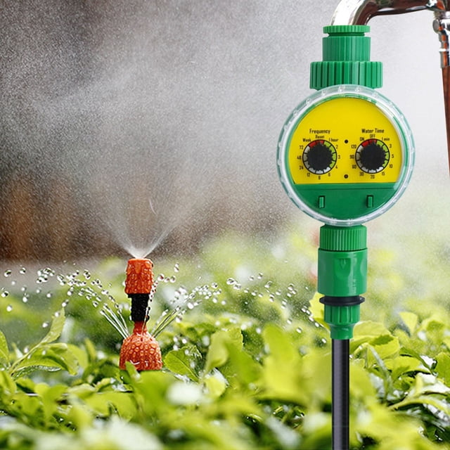 Danhjin Watering Timer Electronic Irrigation Water Timer Garden Home Indoor Outdoor Timed Controller Automatic Sprinkler Programmable Faucet Hose