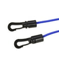 thumbnail image 3 of Tignapoo M3134-9 Elastic Bungee Rope for Kayaks - 1.6m Blue Double Hook Accessory with Durable Latex & Nylon Construction, 3 of 6