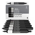 thumbnail image 3 of Rotuladores De 6 Tonos Oscuros Con Punta Fina Winsor & Newton multicolor SIN TAMAÑO, 3 of 5