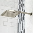 thumbnail image 2 of Kingston Brass K251A6CK Shower Scape 9-5/8" Square Shower Head with Shower Arm, Polished Nickel, 2 of 4
