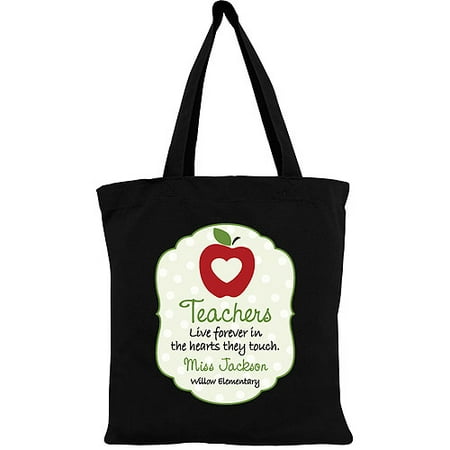 Personalized Special Teacher Tote Bag