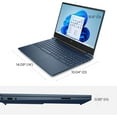 thumbnail image 4 of HP Victus 15.6" FHD 144Hz Gaming Laptop, Intel 8-Core i5-13420H Processor, NVIDIA GeForce RTX 3050, 16GB RAM, 512GB PCIe SSD, Backlit Keyboard, Bluetooth, Windows 11 Home, Blue + Mazepoly Accessories, 4 of 7