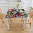 thumbnail image 3 of nygtbtfer Tablecloth Stainproof Tablecloths,Wipeable Table Cloth Wrinkle-Free for Round////Party/Wedding,, 3 of 7