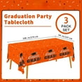 thumbnail image 3 of 3Pcs Graduation Party Decorations, Gongrats Grad Tablecover for Graduation Party Supplies, 54x108inch, 3 of 7