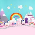 thumbnail image 5 of ZippyPaws - Zippy Burrow Interactive Squeaky Hide and Seek Plush Dog Toy - Unicorns in Rainbow, 5 of 5