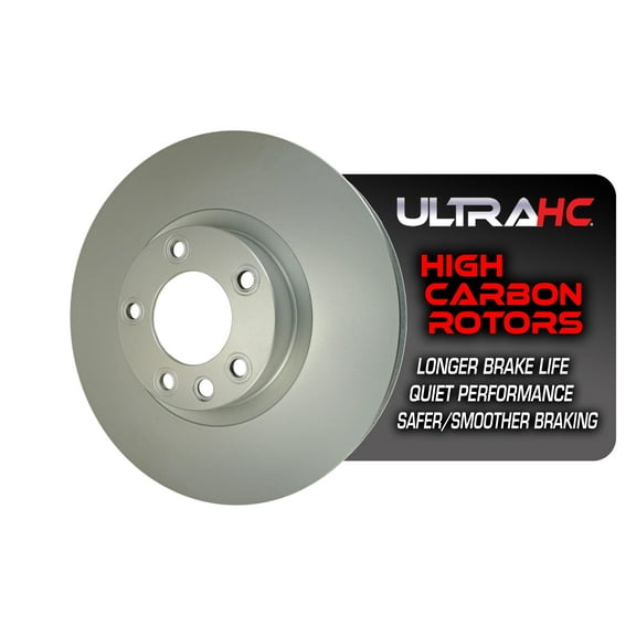 UltraHC Coated High Carbon Brake Rotor, Front Right UR003891