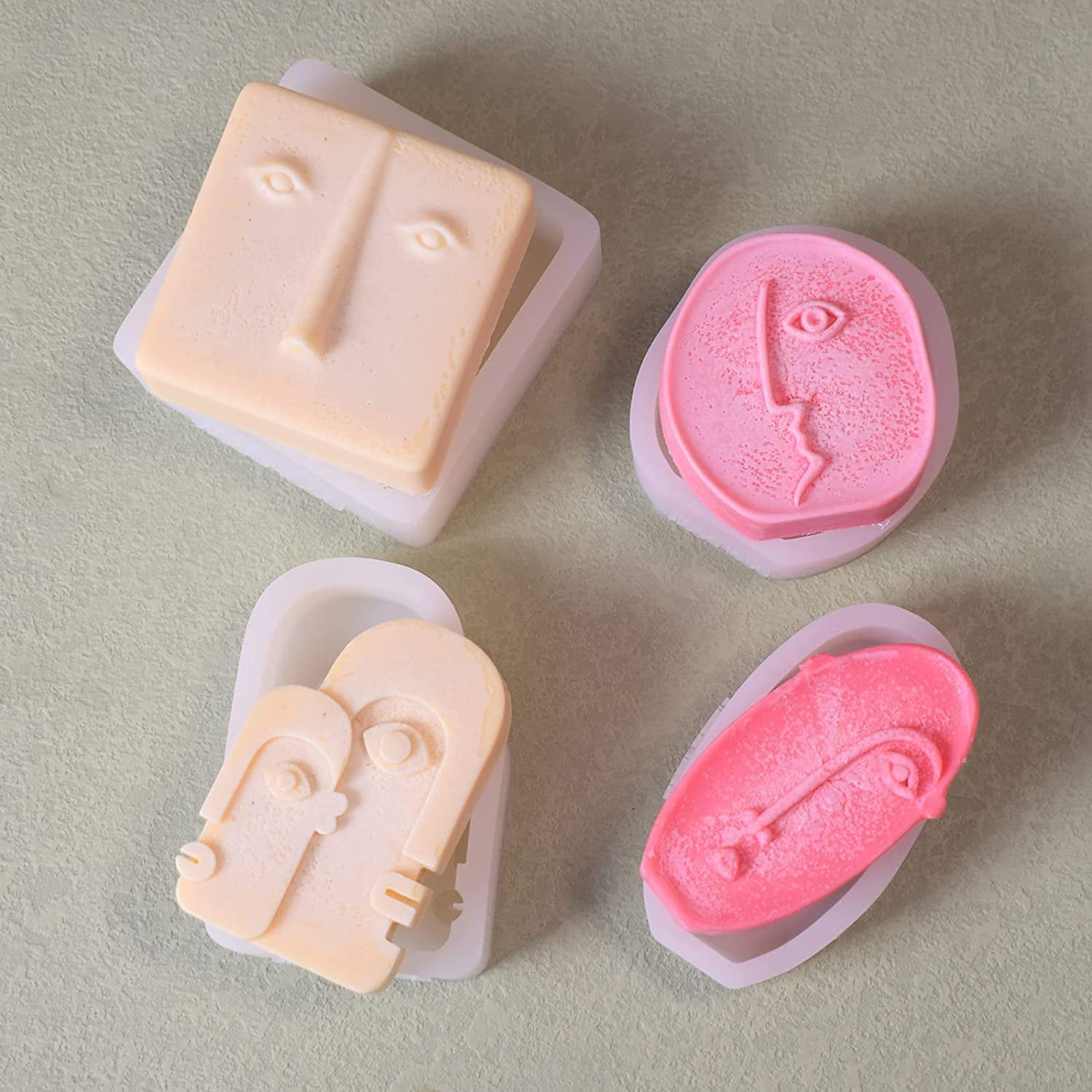 Travelwant 3D Body Art Candle Silicone Mold Women Body Candle Moulds for Resin Casting Body Stand Ornaments Mold Epoxy Human Mold Homemade Soap Making