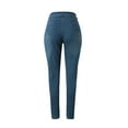 thumbnail image 6 of Women's Pants for Work Casual Plus Size Jeans High Waisted Pull On Leggings Stretchy Denim Jeggings Thermal Winter Trousers Pants for Women, 6 of 7