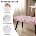 thumbnail image 6 of Whosucclay Pink Butterfly Print Stretch Dining Bench Cover Universal Bench Seat Furniture Protector Wear Resistant Bench Seat Cushion Slipcovers for Dining Room, Living Room, 6 of 7
