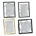 thumbnail image 6 of Elegant Metal Floating Glass Frame With Easel For Art & Photos Display, 6 of 9