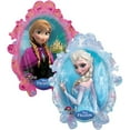 thumbnail image 2 of XL 31" Frozen Anna & Elsa Disney Super Shape Mylar Foil Balloon Party Decoration, 2 of 3