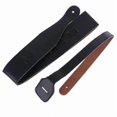 thumbnail image 5 of Adjustable Soft PU Leather Thick Strap For Electric Acoustic Guitar Bass Black R66E, 5 of 5