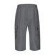 thumbnail image 3 of Pantalones cortos cargo para hombre con múltiples bolsillos: poliéster resistente, largo medio, perfectos para actividades al aire libre y para combinar con camisetas., 3 of 8