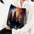 thumbnail image 6 of Starry Animals Exclusive Velvet Throw Pillow Inserts Set of 2 with Unique Patterns - 16x16, 18x18, 20x20 Inches for Pillow Covers and Decorative Pillows for Home, 6 of 6