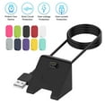 thumbnail image 2 of USB Charging Cradle Dock + Anti-dust Cap Fit for Garmin Fenix 5 5S 5X Plus Watch, 2 of 11