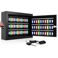 thumbnail image 1 of Key Lock Box Oepmoc, 75 llaves, antirrobo, soporte de pared, color negro, 1 of 9