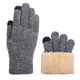 thumbnail image 2 of Guantes de invierno para exteriores para hombre y mujer, con forro polar, para pantalla táctil, cálidos, elásticos, de punto grueso, de lana, térmicos, para mujer, 2 of 4