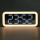 thumbnail image 1 of Reloj Despertador con Luz y Espejo, LED Digital, , para Estudiantes, con Volumen Alto, para Mesita de Noche, de Escritorio, con Temperatura., 1 of 8