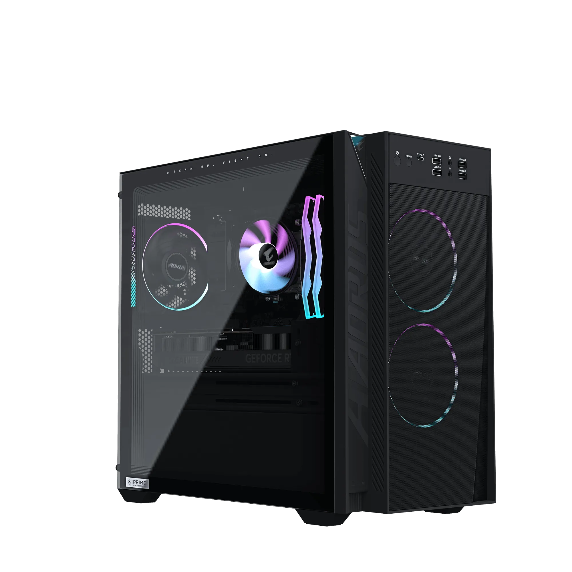 GIGABYTE AORUS Prime 3, Ryzen 5 9500F, RTX 5060, 16GB, 1TB SSD, Win11, AP3A5N6-5104