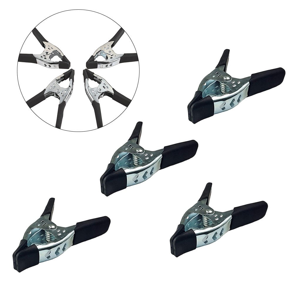 4Pack 6Inch Spring Clamp Large Super Heavy Duty Spring A-Shaped Metal Clamps