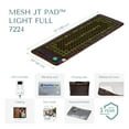 thumbnail image 4 of Far Infrared Heating Pad - Natural Jade and Tourmaline Stones - Easy to Roll-up - Mesh JT Mat Full 7224 Soft Light InfraMat Pro, 4 of 8