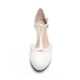 thumbnail image 4 of Dream Pairs Women's T-Strap Heels with 6.5cm Block Heel, Vintage-Inspired Mary Jane Pumps, 4 of 7