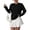 Black, variant on Women Fall Sweaters Trendy Floral Knit Pullover | Flower Embroidered Tops, Crew Neck, Soft Long Sleeve Shirts, Cozy Winter Layering Clothes for Casual Outing, Holiday Party