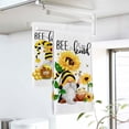 thumbnail image 5 of JOOCAR Kitchen Towels, Yellow Gnome Little Bee Honey Jar Inspirational Quotes Sunflower 16x27.5 Inches Kitchen Towels for Kitchen Decor Housewarming Gift Towels Set of 2, 5 of 5