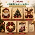 thumbnail image 6 of 2PCS! DIY Christmas Pearl Diamond Painting Art Kit for Adults, Beginner-Friendly, 2027 3D Raised Pearl Beads Craft with Shimmering Effect, Handmade Art Craft for Home Wall Decor, 6 of 10