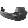thumbnail image 5 of For 13-15 CX9 Rear Bumper Cover Assembly w/o Park Assist Sensor Holes MA1100214, 5 of 5