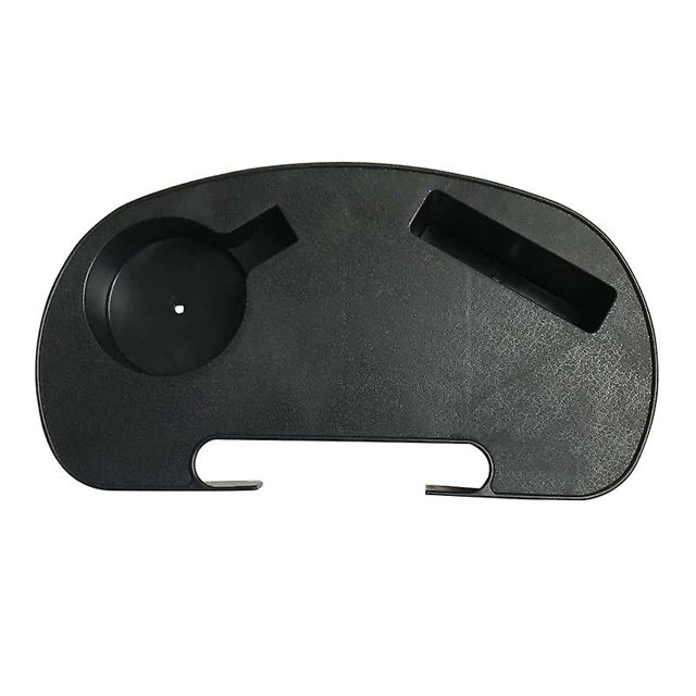 Portavasos ovalado para silla de gravedad cero, bandeja para silla de gravedad cero con ranura para teléfono celular y bandeja para refrigerios (1 pieza, negro) ShuxiuWang 8390613663559