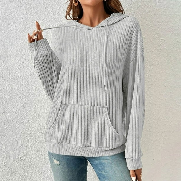 Abrigo y chaquetas casuales con capucha y manga larga para mujer, abrigo informal con cuello con capucha y bolsillos degradados de verano para mujer, abrigo de manga larga para mujer