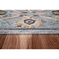 thumbnail image 6 of 2â€™ x 7â€™ Blue and Beige Floral Runner Rug, 6 of 8